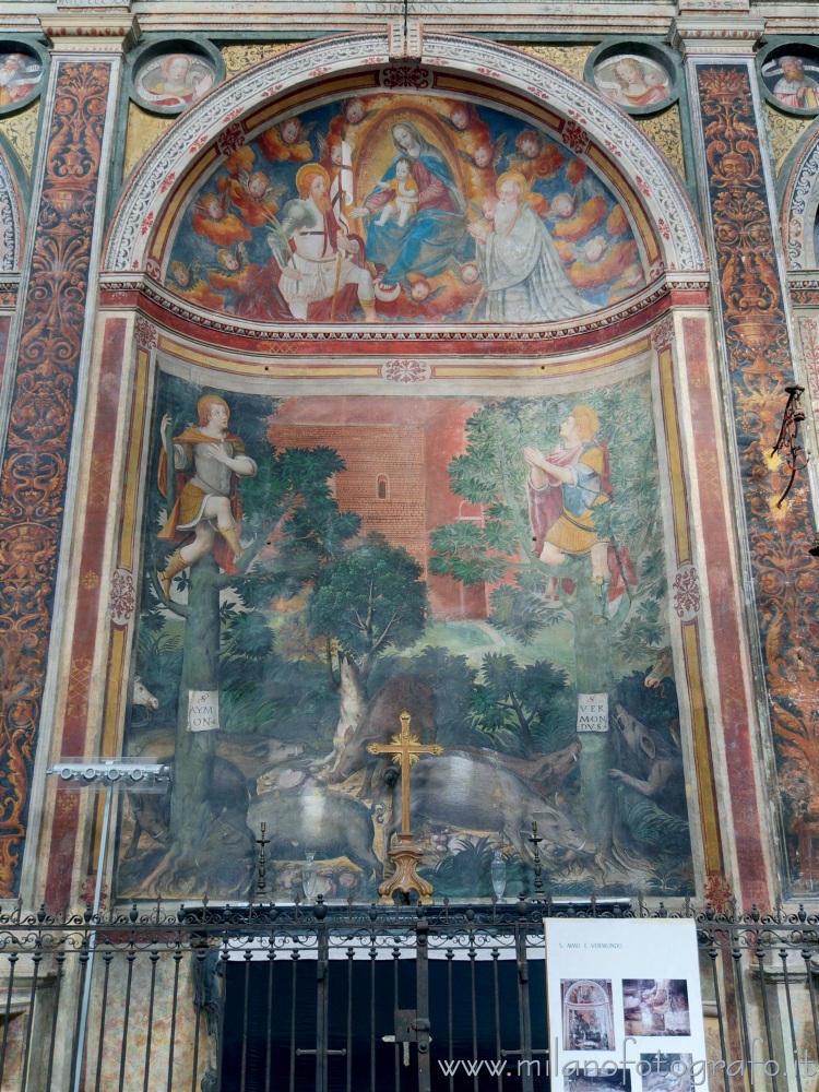 Meda (Monza e Brianza) - Cappella dei santi Aimo e Vermondo nella Chiesa di San Vittore